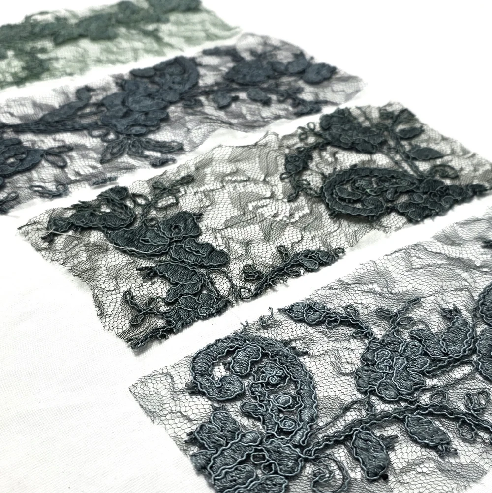 Custom Sage Green Wedding Dress - Picture 4 of 6